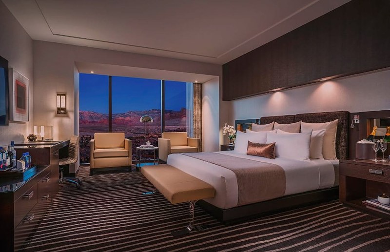 Hotel room at Red Rock Casino Resort